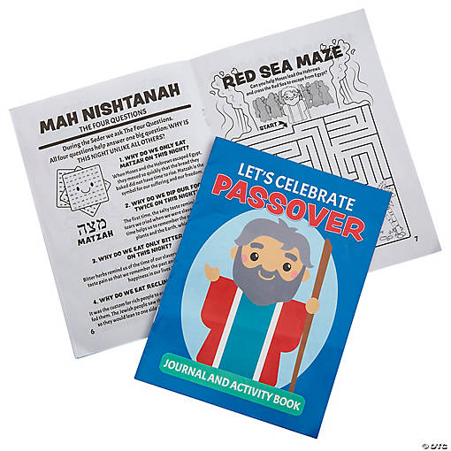 Passover Activity Books - 12 Pc.