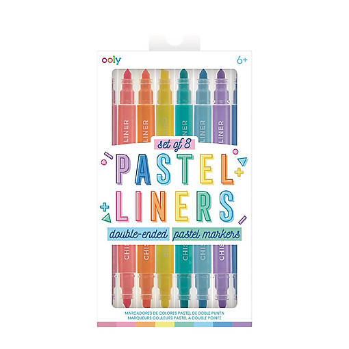 Pastel Liners Dual Tip Markers / Default Title