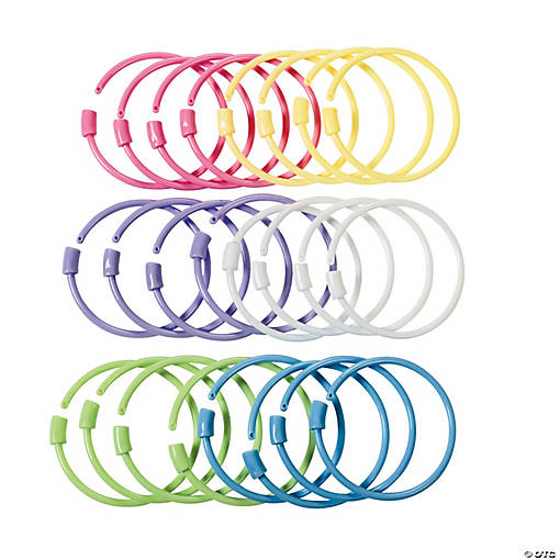 Pastel Pony Bead Bracelets - 24 Pc.