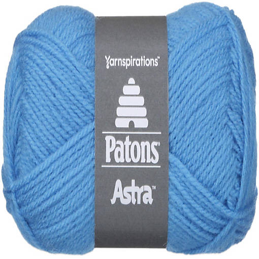 Patons Astra Yarn - Solids-Medium Blue
