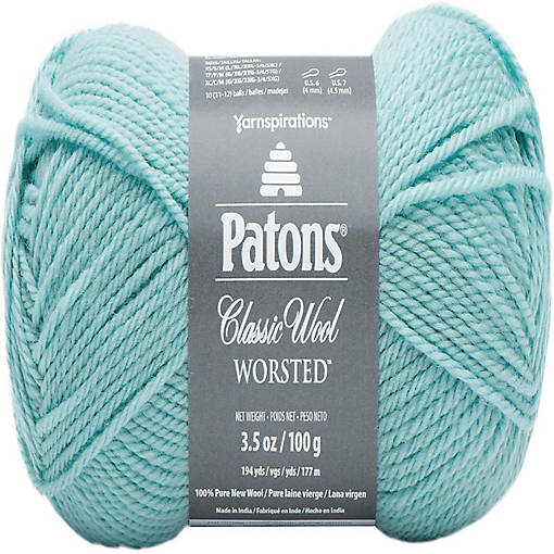Patons Classic Wool Yarn-Duck Egg Blue