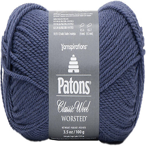 Patons Classic Wool Yarn-Indigo