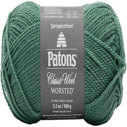 Patons Classic Wool Yarn-Rich Grass