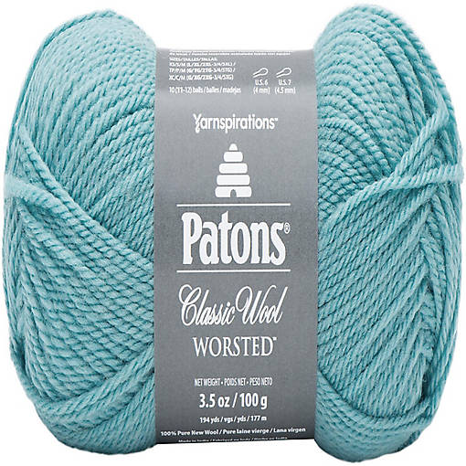 Patons Classic Wool Yarn-Teal Chalk