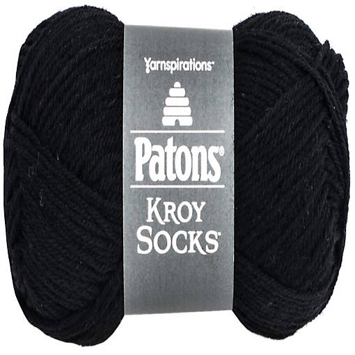 Patons Kroy Socks Yarn-Coal