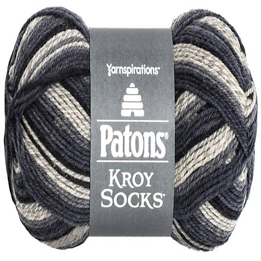Patons Kroy Socks Yarn-Eclipse Stripes