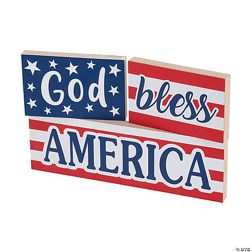 Patriotic Tabletop Blocks 