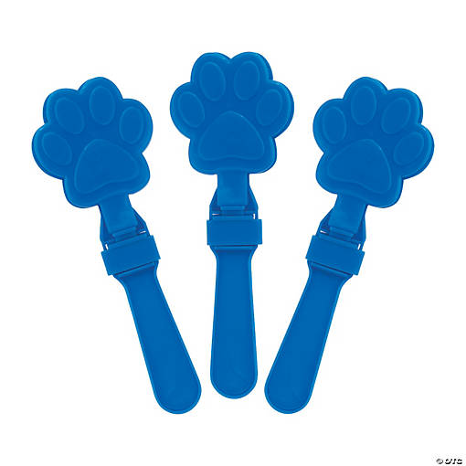 Paw-Shaped Clappers - 12 Pc.
