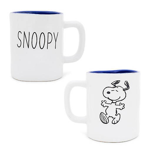 Peanuts Snoopy Ceramic Pottery Mug Holds 25 Ounces