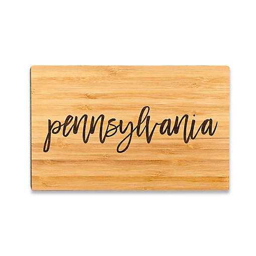 Pennsylvania Bamboo Board 9.5x6