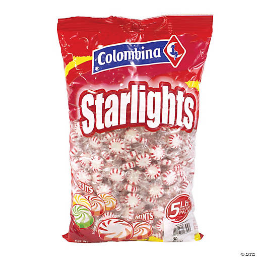 Peppermint Starlight Mints, 5 lb