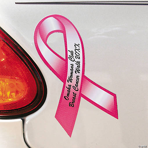 All Inclusive Cancer Awareness Ribbon Car Magnet