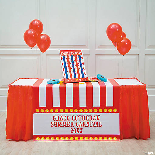 Personalized Carnival Table Runner