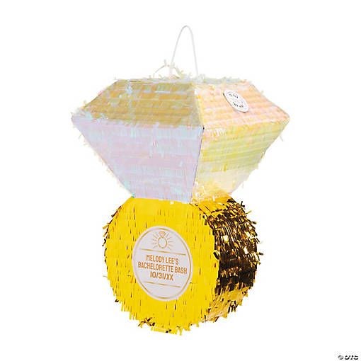 Personalized Diamond Ring Pi&amp;#241;ata