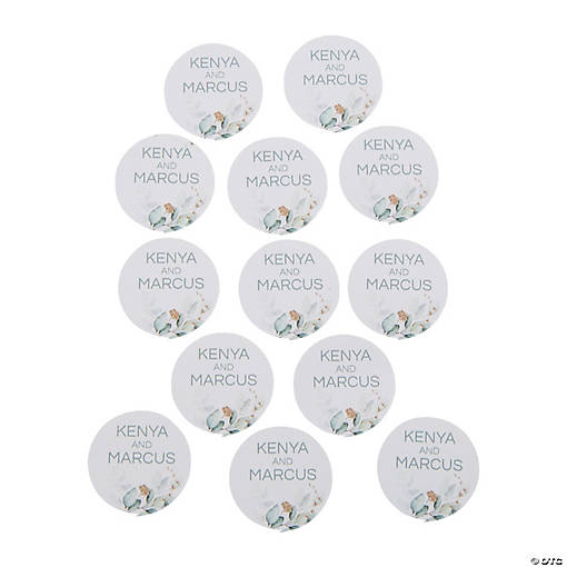 Personalized Eucalyptus Confetti - 50 Pc.