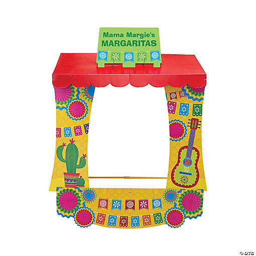 Personalized Fiesta Tabletop Hut with Frame - 7 Pc.