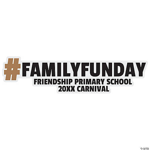Personalized Large Hashtag Sign