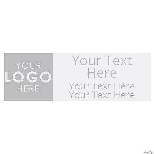 Personalized Logo &amp; Text Banner