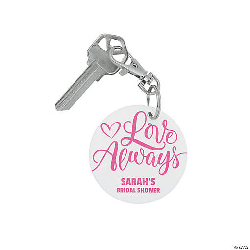 Personalized Love Always Keychain - 24 Pc.