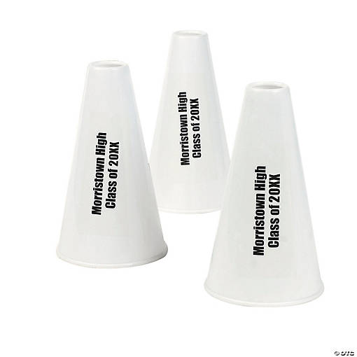 Personalized Megaphones - 12 Pc.