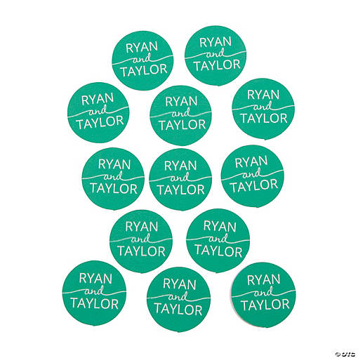 Personalized Names Wedding Confetti - 50 Pc.