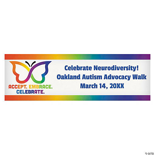 Personalized Neurodiversity Banner - Medium