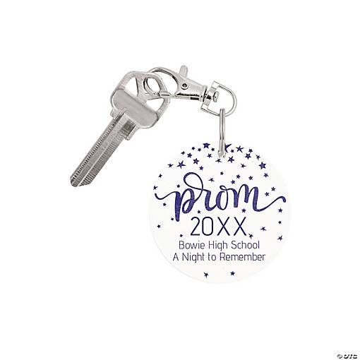 Personalized Prom Keychains - 24 Pc.