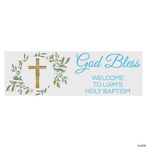 Personalized Religious Occasion Banner