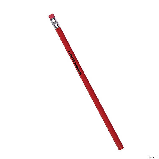 Personalized Solid Color Pencils - 24 Pc.
