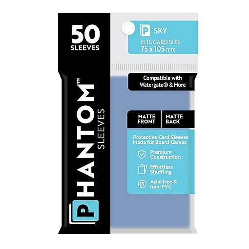 Phantom: Sky Size 75 X 105Mm: Matte Front/Back - 50 Pack