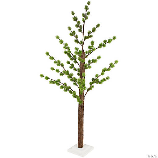 Pine Artificial Twig Christmas Tree - 4' - Unlit