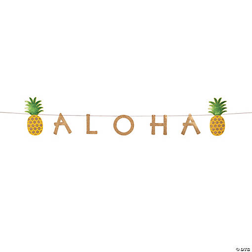Pineapple Aloha Jointed Banner