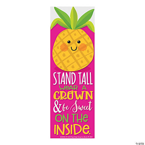 Pineapple-Scented Bookmarks - 24 Pc.