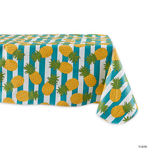 Pineapple Vinyl Tablecloth 60X102