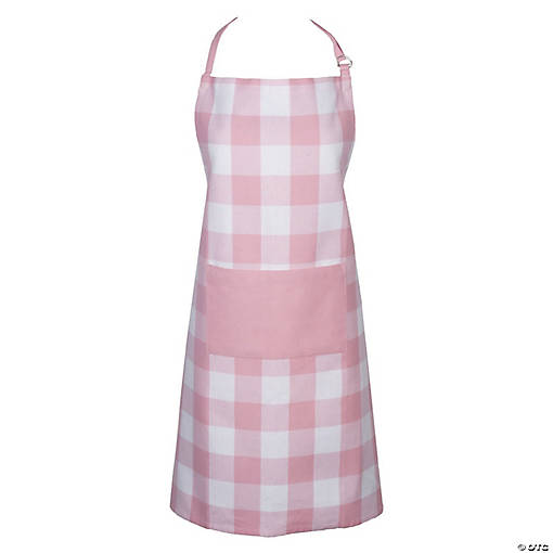 Pink Buffalo Check Chef Apron