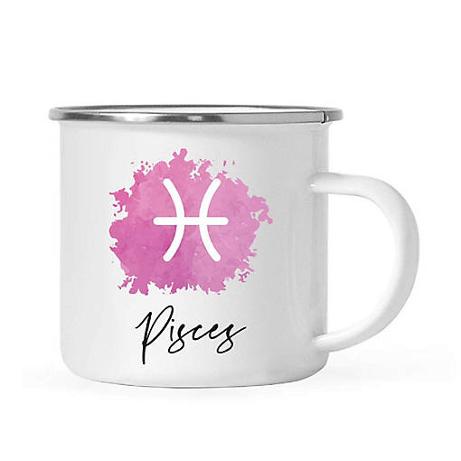 Pisces Zodiac Pink 11oz Campfire