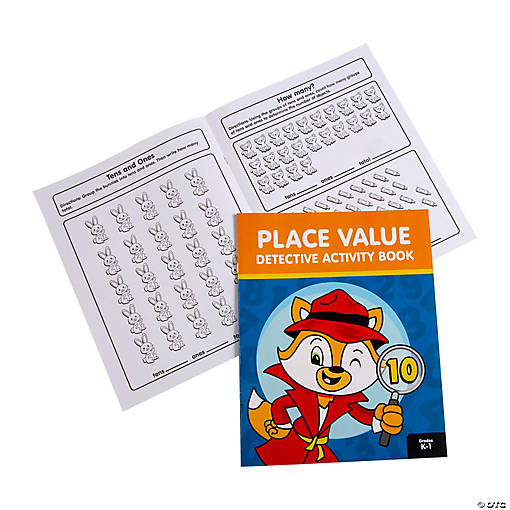 Place Value Detective Activity Books - 12 Pc.