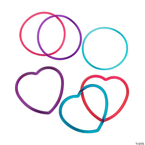 Plastic Bangle Bracelets - 24 Pc.