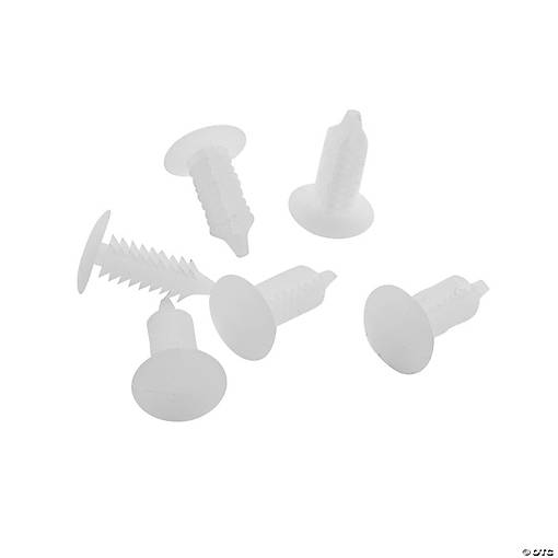 Plastic Rivets Pack - 48 Pc.