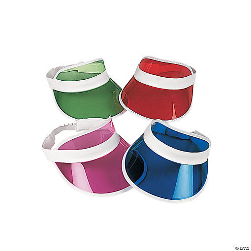 Plastic Transparent Visors - 12 Pc.