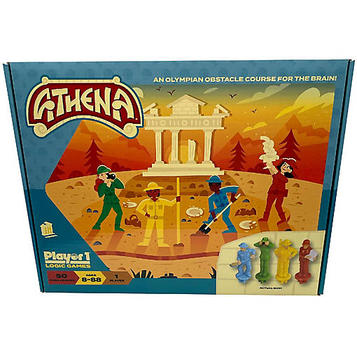Player 1- Athena - Single Player Logic Game, 50 Challenges &amp; Puzzles