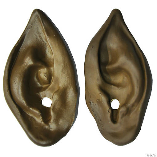 Pointed Latex Ears Werewolf Brown