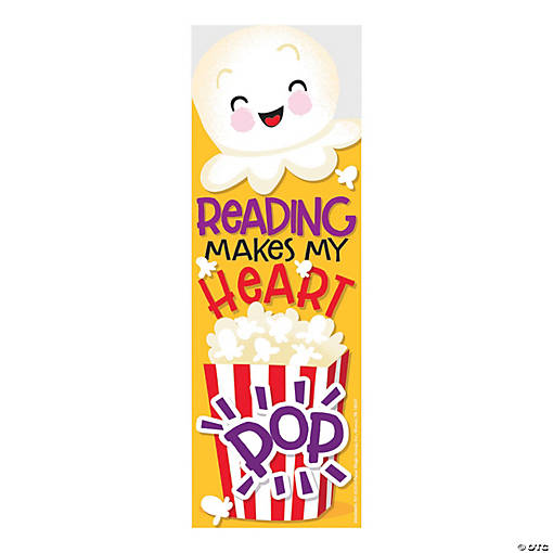 Popcorn-Scented Bookmarks - 24 Pc.