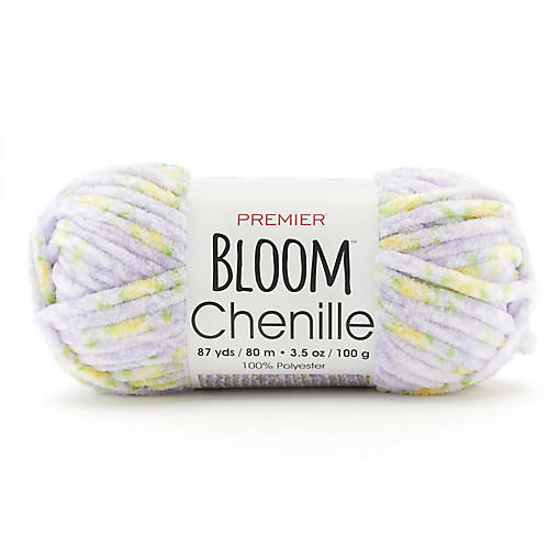 Premier Bloom Chenille Yarn-Geranium