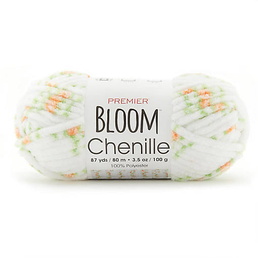 Premier Bloom Chenille Yarn-Marigold