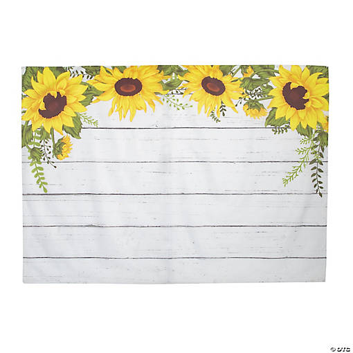 Premium Sunflower Backdrop