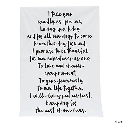 Premium White Wedding Script Backdrop Banner