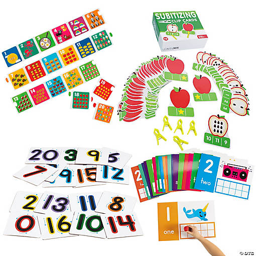 Preschool Math Kids Learning Kit - 158 Pc.