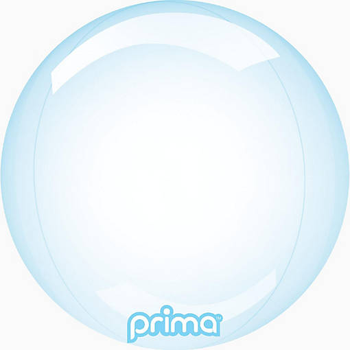 Prima - 10" - Blue - Translucent Glass Sphere