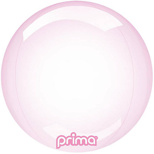 Prima - 10" - Pink - Glass Sphere